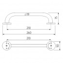 Nimco - Madla - Madlo 210x19 mm - BM 3035M-18