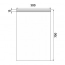 Nimco - OBDELNKOV - OSTR ROHY - LED zrcadlo 500x700 - ZP 8001