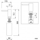 Nimco - Ostatn doplky - Vestavn dvkova, masivn pumpa 37 mm - UN 7031V-26