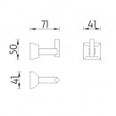 Nimco - Pallas athna - Hek jednoduch - PA 12054-26