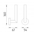 Nimco - UNIX - Drk na toaletn papr rezervn - UN 13055R-26