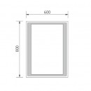 Nimco - ZP 4000 - LED zrcadlo 800x600 - ZP 4001