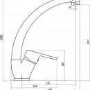 Novaservis Dezov baterie Titania IRIS New chrom 94414,0