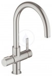 Grohe Red Pkov dezov baterie Duo, supersteel 30033DC0