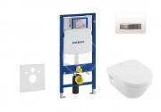 Geberit Duofix Sada pro zvsn WC + klozet a sedtko softclose Villeroy & Boch - sada s tlatkem Sigma50, vpl bl 111.300.00.5 NB8