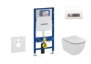 Geberit Duofix Sada pro zvsn WC + klozet a sedtko Ideal Standard Tesi - sada s tlatkem Sigma50, vpl bl 111.300.00.5 NF8