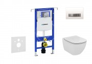 Geberit Duofix Sada pro zvsn WC + klozet a sedtko Ideal Standard Tesi - sada s tlatkem Sigma50, vpl bl 111.355.00.5 NF8