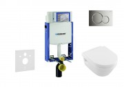 Geberit Kombifix Sada pro zvsn WC + klozet a sedtko softclose Villeroy & Boch - sada s tlatkem Sigma01, chrom 110.302.00.5 NB2