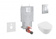 Grohe Uniset Sada pro zvsn WC + klozet a sedtko Villeroy & Boch 38643SET-KB