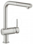 Grohe Minta Pkov dezov baterie , supersteel 32168DC0