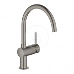 Grohe Minta Dezov baterie, kartovan Hard Graphite 32917AL0