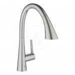 Grohe Zedra Dezov baterie s vsuvnou sprkou, supersteel 32294DC2