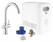 Grohe Blue Professional Dezov baterie s chladicm zazenm a filtrac, chrom 31323002