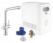 Grohe Blue Professional Dezov baterie s chladicm zazenm a filtrac, chrom 31347003