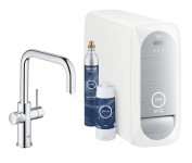 Grohe Blue Home Dezov baterie Connected, s chladcm zazenm a filtrac, chrom 31456001