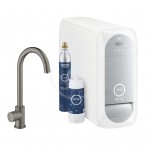 Grohe Blue Home Dezov ventil Mono Connected, s chladcm zazenm a filtrac, kartovan Hard Graphite 31498AL1