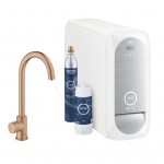 Grohe Blue Home Dezov ventil Mono Connected, s chladcm zazenm a filtrac, kartovan Warm Sunset 31498DL1