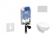 Ideal Standard ProSys Set pedstnov instalace, klozetu a sedtka  Dolomite Quarzo, tlatka Oleas M2, SoftClose, chrom ProSys80M SP111
