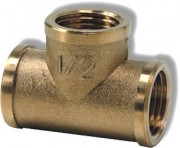 MOSAZ T-kus DN 8 - 1/4" FT203/ 8