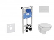 Ideal Standard ProSys Set pedstnov instalace, klozetu a sedtka  Eurovit, tlatka Oleas M2, Rimless, SoftClose, bl ProSys120M SP49