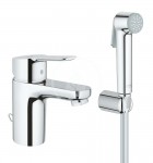 Grohe Start Edge Umyvadlov baterie s bidetovou sprkou, chrom 23773000