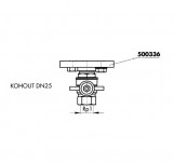 Kompletn vstup k regultoru ALZ s KK - 1"