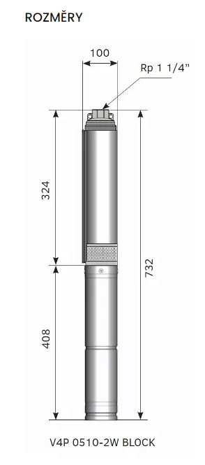 Rozmry V4P 0510